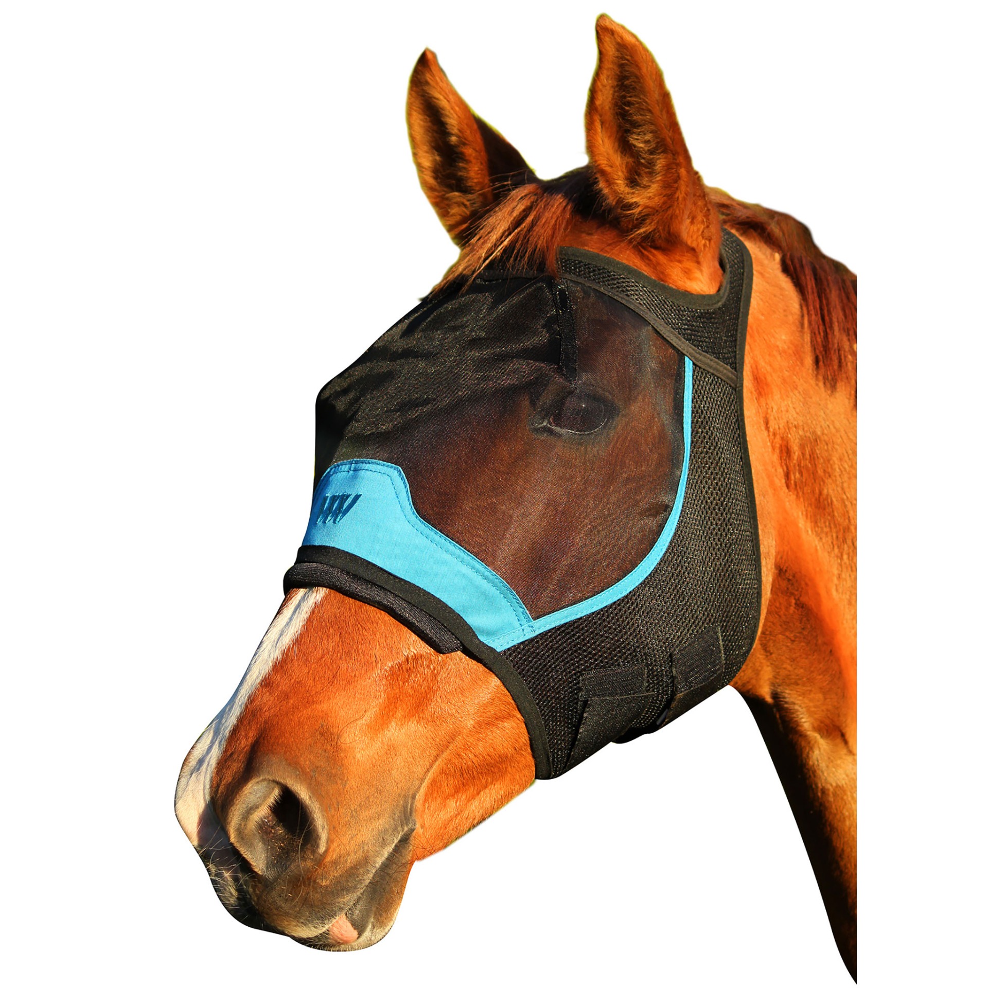 Woof Wear Ride On Fly Mask fluemaske til ridning for hest
