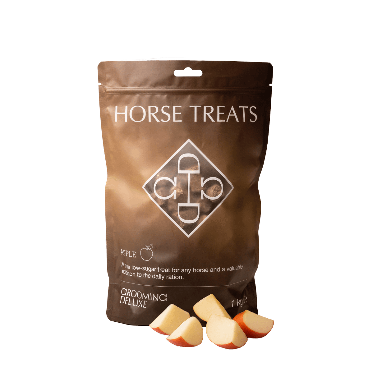 Grooming Deluxe Horse Treats med eple – hestegodt 1 kg